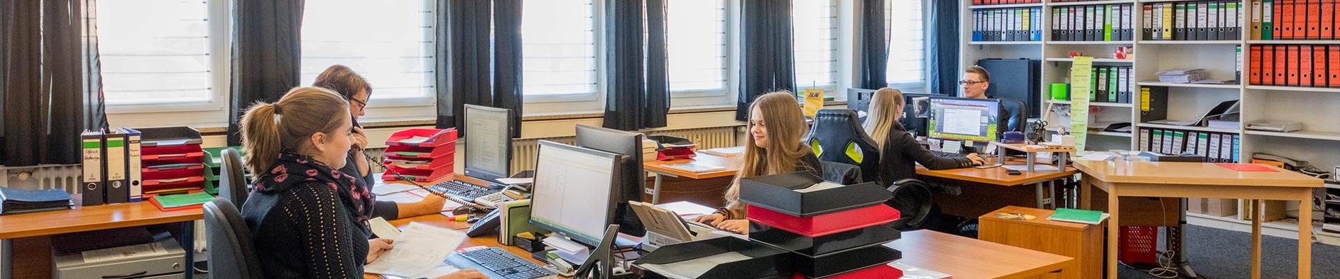 Büro bei Matzke Logistik in Landshut