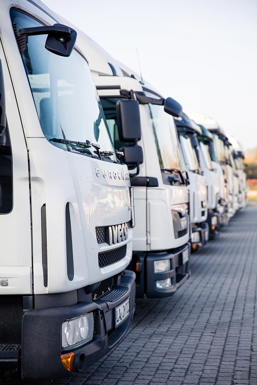 Fuhrpark bei Matzke Logistik